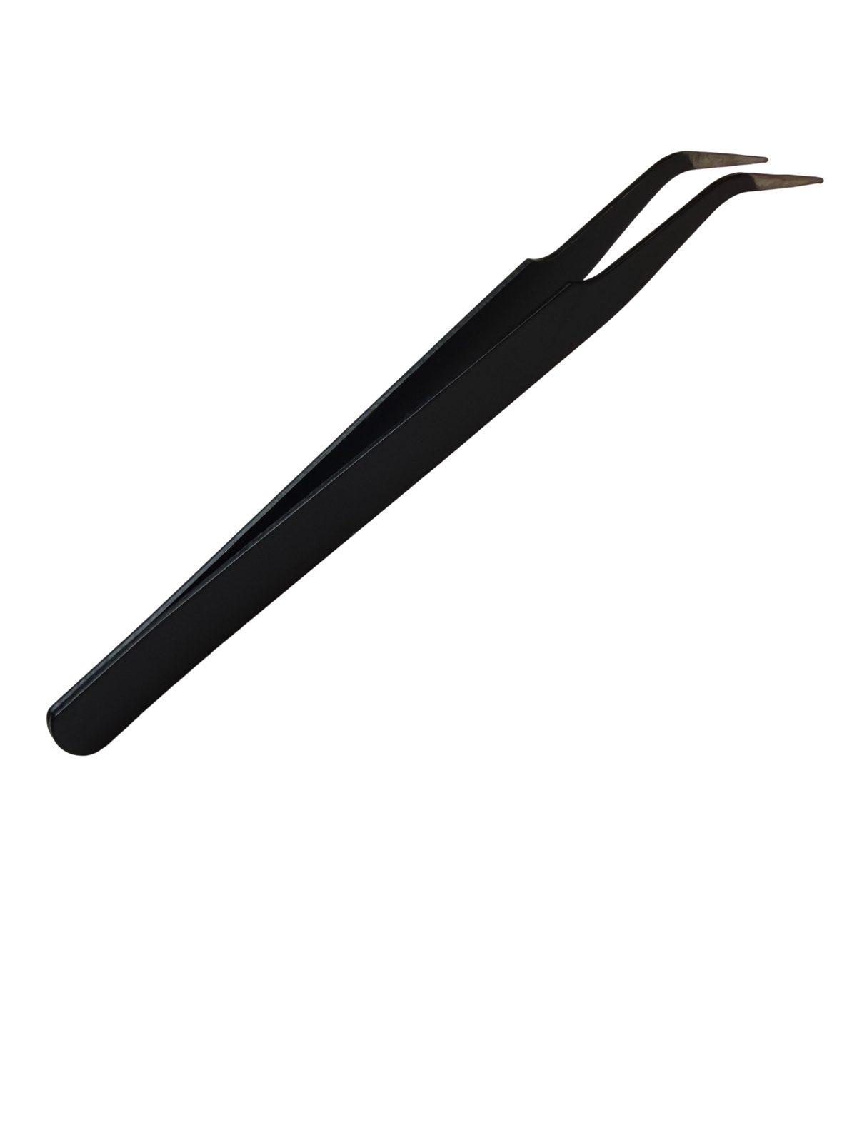 Stamp Tongs — Fine-Tipped, Angled